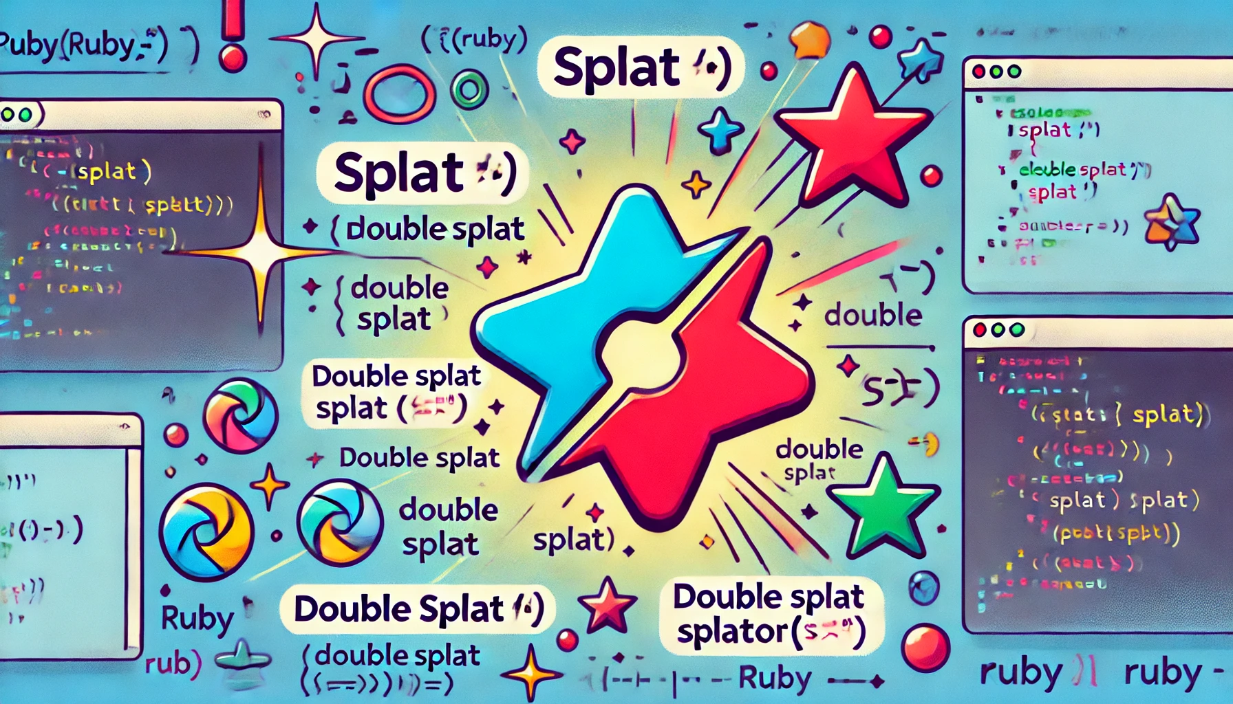 Ruby Splat(*) and Double Splat(**) Operators